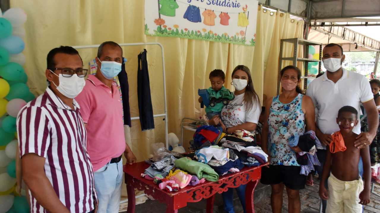 Camacã: Unidades de Saúde Euvaldo Maia e Dr. Aníbal Cavalcante comemoram o dia das crianças recheada de diversão